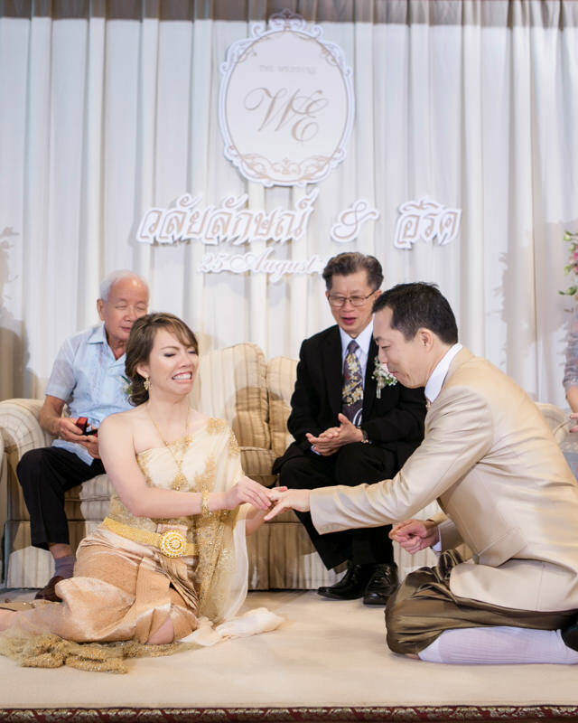 wedding ceremony be eric 54 uai The Peninsula Bangkok Weddding Ceremony Be and Eric