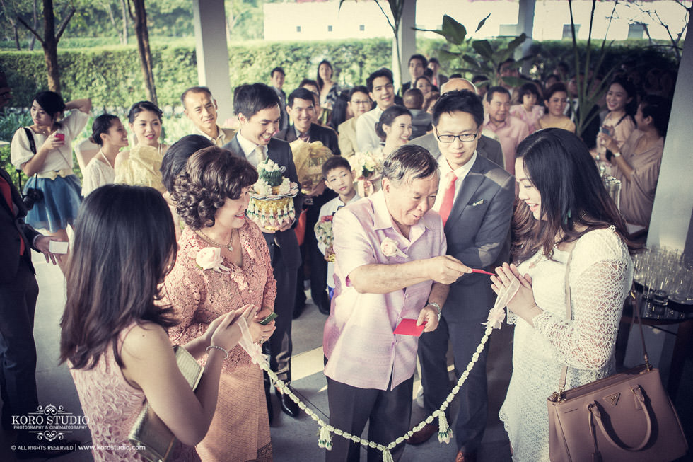 wedding ceremony the sukhothai Bangkok hotel