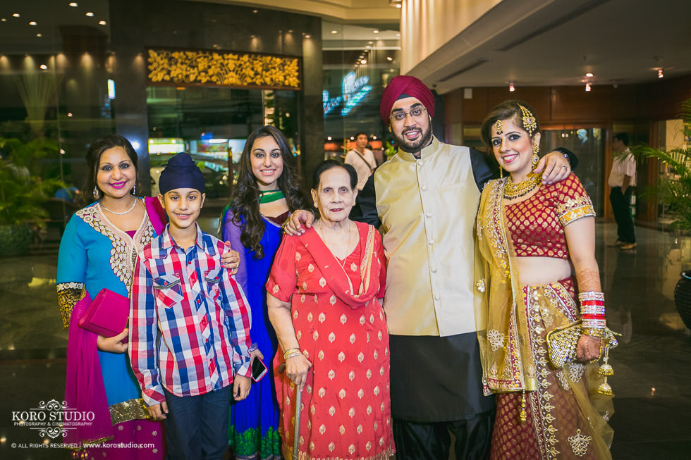 Indian Wedding Reception Sukhcharan Singh + Manpreet Kaur Destination ...
