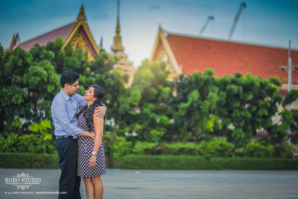 Indian Pre-Wedding in Bangkok at Asiatique