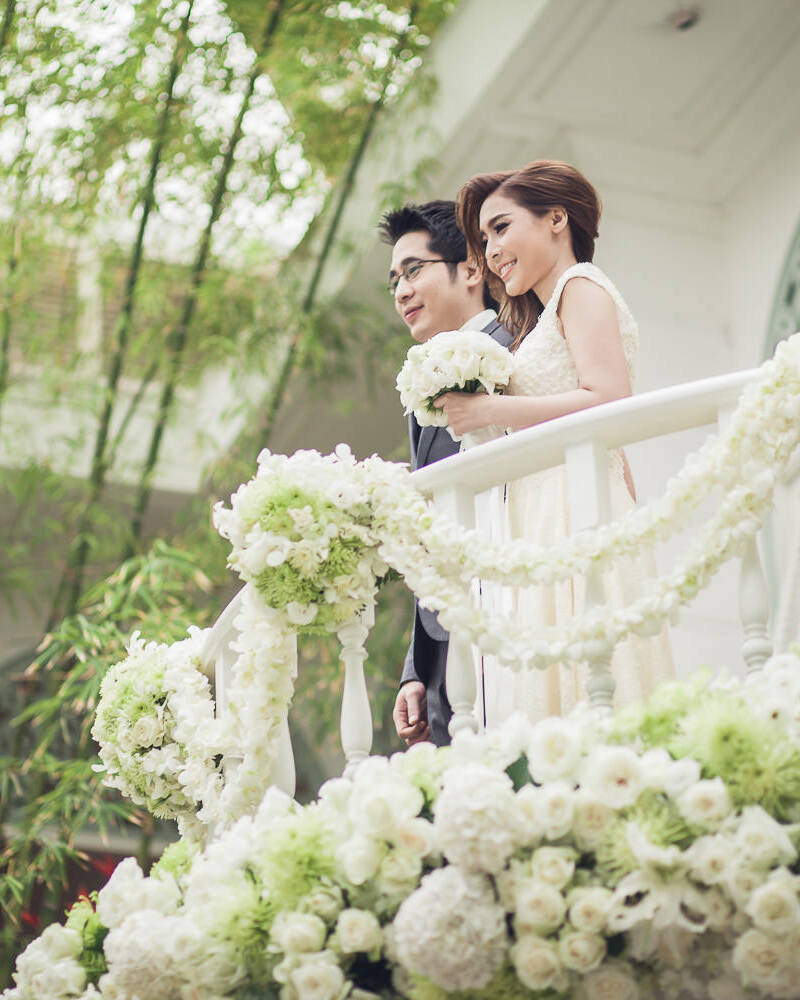 wedding ceremony mandarin oriental 441 uai Mandarin Oriental Bangkok Wedding Ceremony Janthima and Amorn