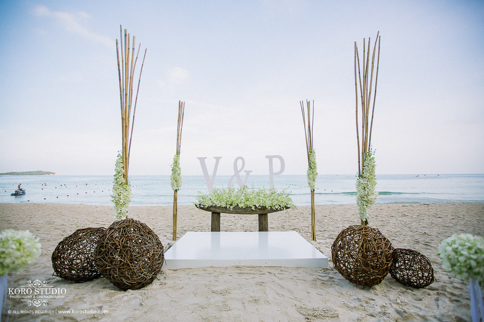 a beach wedding philip vicky decoration 013 The Library Koh Samui Beach Wedding Destination Philipp and Vicki