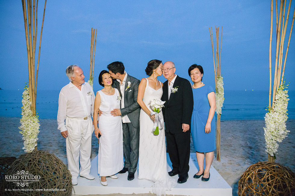 beach wedding philip vicky 068 The Library Koh Samui Beach Wedding Destination Philipp and Vicki