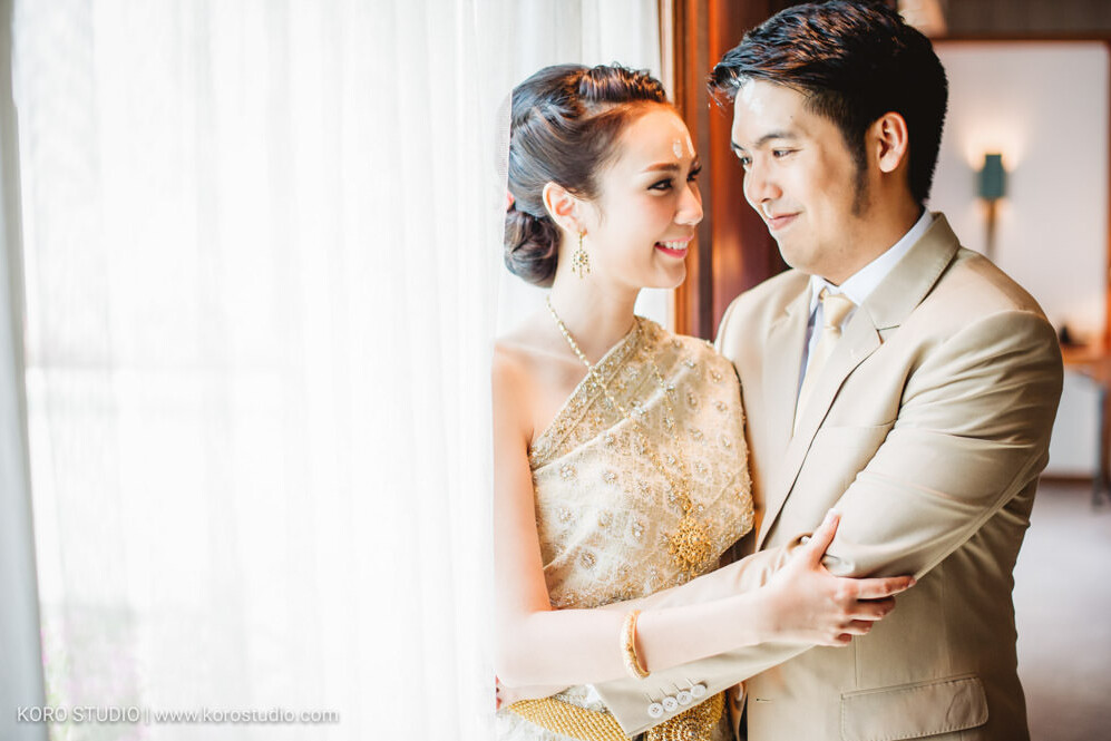 korostudio wedding ceremony sukhothai bangkok kwanie 146 uai The Sukhothai Bangkok Hotel Wedding Ceremony Kwanie + Yob