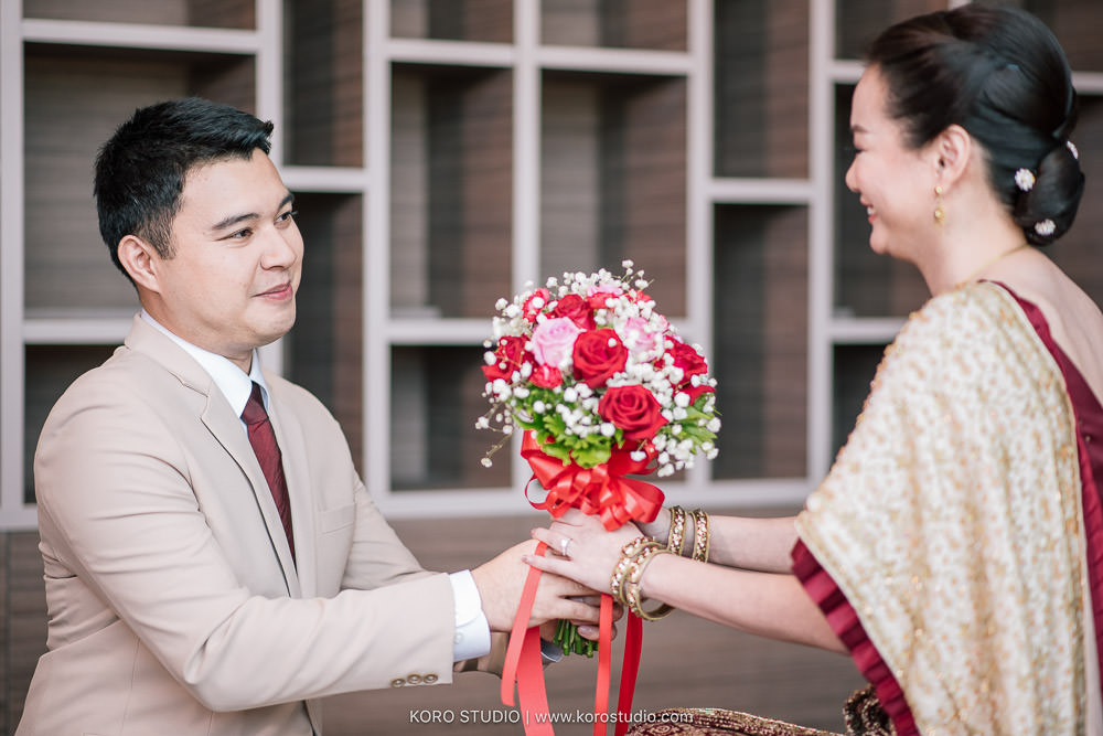 Berkeley Hote Bangkokl Wedding Ceremony Kim and Por