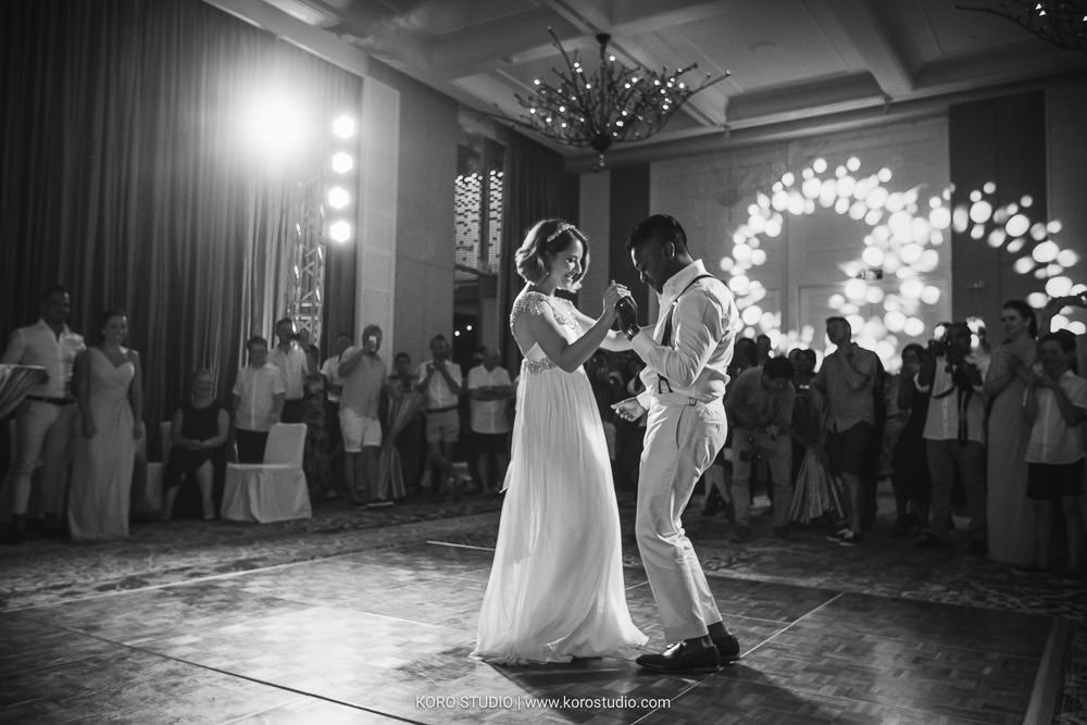 InterContinental HuaHin Wedding Dinner and Reception of Kristen and Rajan from Australia