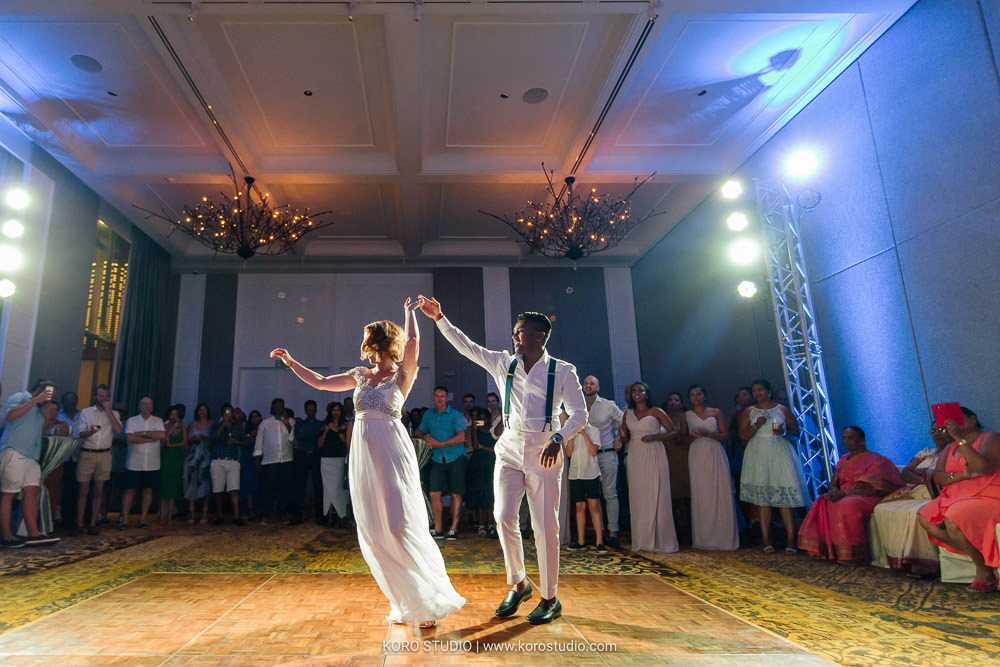 InterContinental HuaHin Wedding Dinner and Reception of Kristen and Rajan from Australia