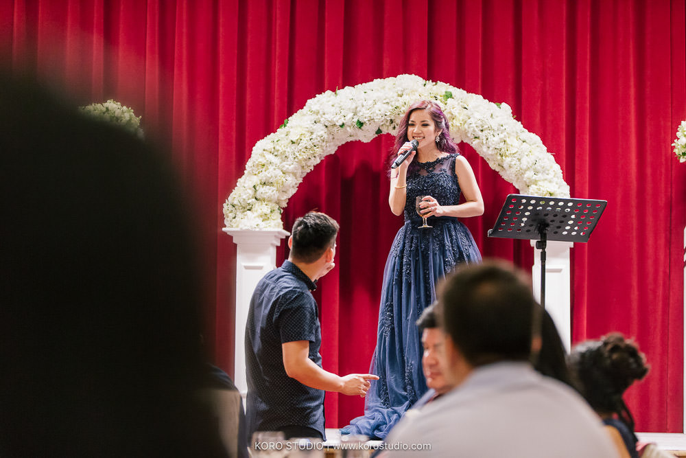 Chui huay lim club wedding overseas in Singapore