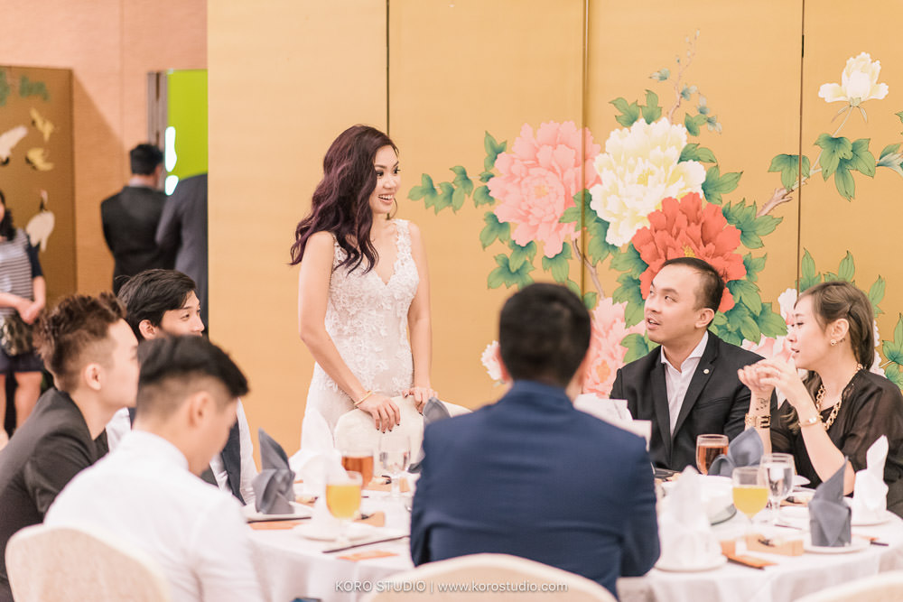 Chui huay lim club wedding overseas in Singapore