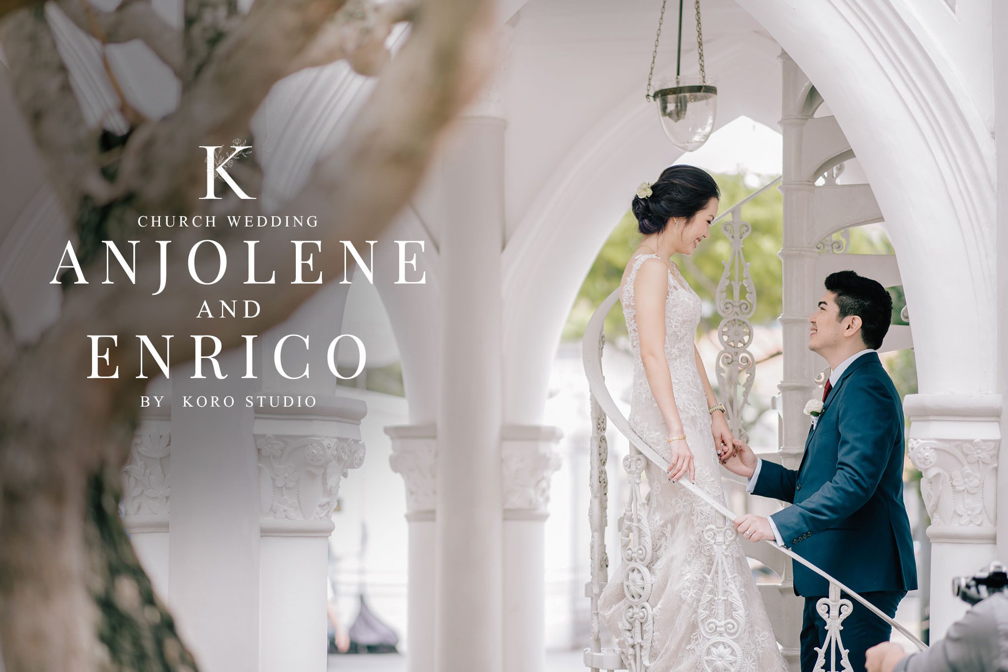 singapore wedding photographer koro studio cover 1 CHIJMES Wedding Hall - Church Wedding in Singapore of Anjolene and Enrico