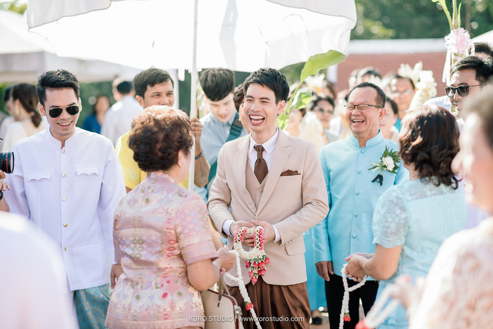 korostudio thai house wedding ceremony ruenjoawsao math ying 115 งานแต่งงานบ้านเรือนไทย พิธีไทย คุณแมท และคุณหญิง เรือนเจ้าสาว รัชวิภา | Thai Wedding Ceremony Math and Ying at Thai House Ruenjoawsao