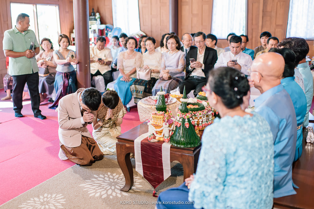 korostudio thai house wedding ceremony ruenjoawsao math ying 140 งานแต่งงานบ้านเรือนไทย พิธีไทย คุณแมท และคุณหญิง เรือนเจ้าสาว รัชวิภา | Thai Wedding Ceremony Math and Ying at Thai House Ruenjoawsao