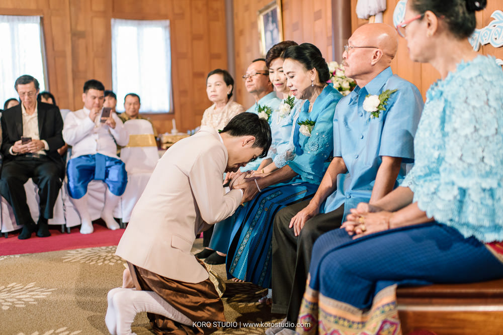 korostudio thai house wedding ceremony ruenjoawsao math ying 150 งานแต่งงานบ้านเรือนไทย พิธีไทย คุณแมท และคุณหญิง เรือนเจ้าสาว รัชวิภา | Thai Wedding Ceremony Math and Ying at Thai House Ruenjoawsao
