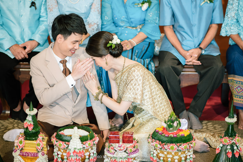 korostudio thai house wedding ceremony ruenjoawsao math ying 159 งานแต่งงานบ้านเรือนไทย พิธีไทย คุณแมท และคุณหญิง เรือนเจ้าสาว รัชวิภา | Thai Wedding Ceremony Math and Ying at Thai House Ruenjoawsao