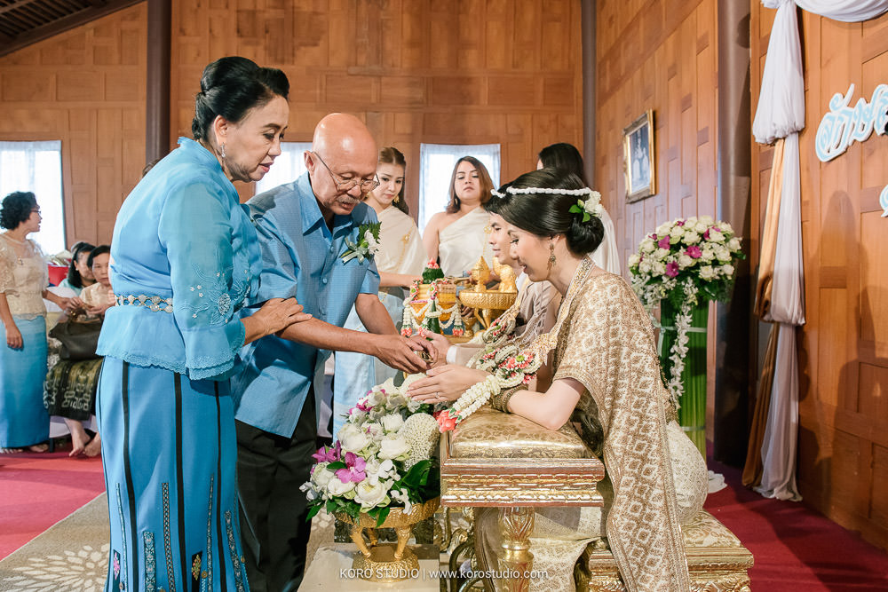 korostudio thai house wedding ceremony ruenjoawsao math ying 189 งานแต่งงานบ้านเรือนไทย พิธีไทย คุณแมท และคุณหญิง เรือนเจ้าสาว รัชวิภา | Thai Wedding Ceremony Math and Ying at Thai House Ruenjoawsao