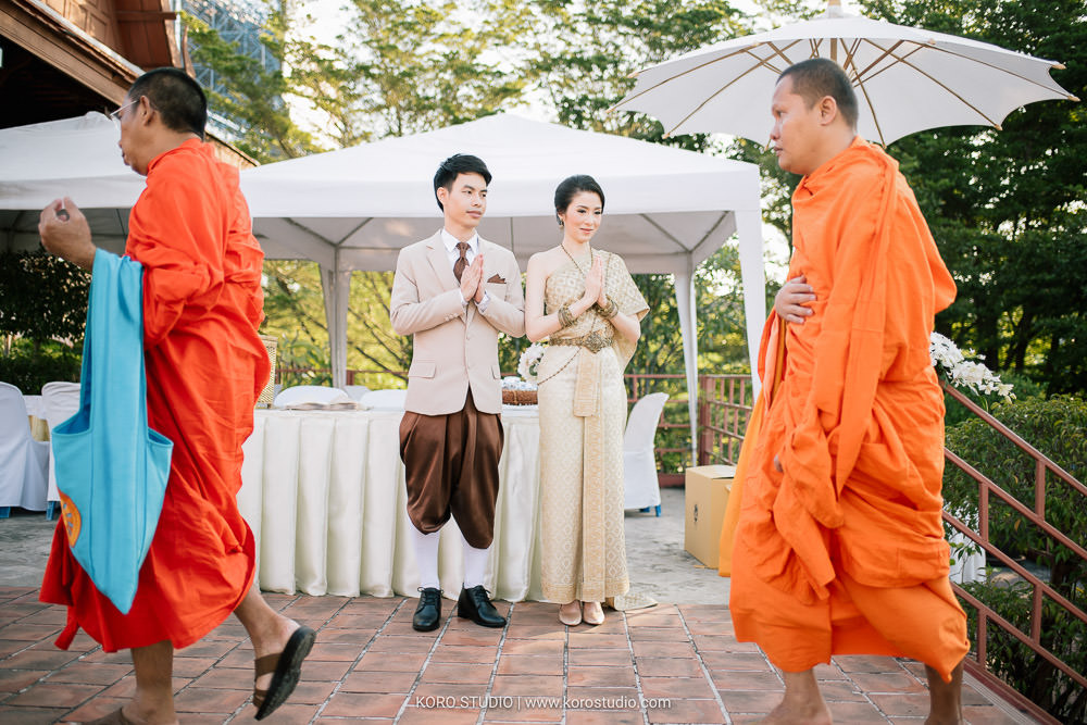 korostudio thai house wedding ceremony ruenjoawsao math ying 29 งานแต่งงานบ้านเรือนไทย พิธีไทย คุณแมท และคุณหญิง เรือนเจ้าสาว รัชวิภา | Thai Wedding Ceremony Math and Ying at Thai House Ruenjoawsao