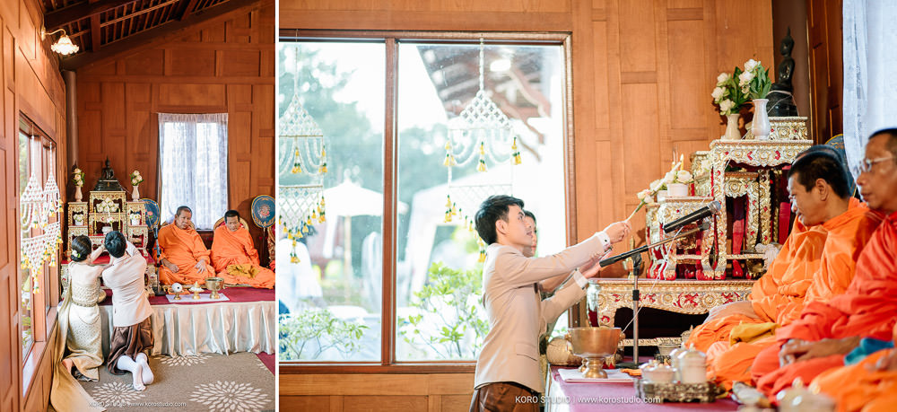 korostudio thai house wedding ceremony ruenjoawsao math ying 32 งานแต่งงานบ้านเรือนไทย พิธีไทย คุณแมท และคุณหญิง เรือนเจ้าสาว รัชวิภา | Thai Wedding Ceremony Math and Ying at Thai House Ruenjoawsao