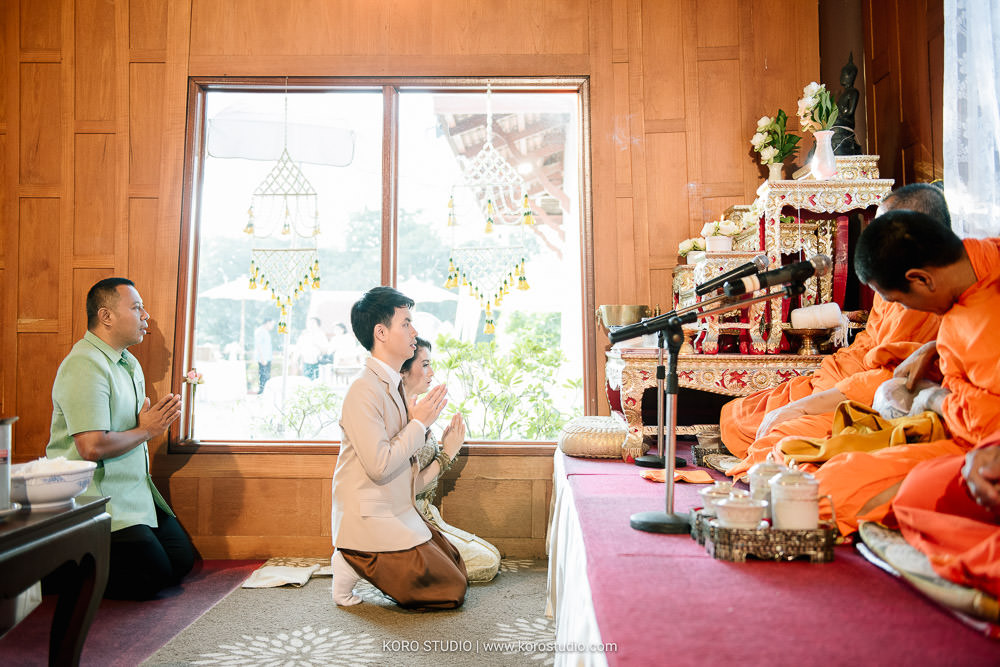korostudio thai house wedding ceremony ruenjoawsao math ying 56 งานแต่งงานบ้านเรือนไทย พิธีไทย คุณแมท และคุณหญิง เรือนเจ้าสาว รัชวิภา | Thai Wedding Ceremony Math and Ying at Thai House Ruenjoawsao
