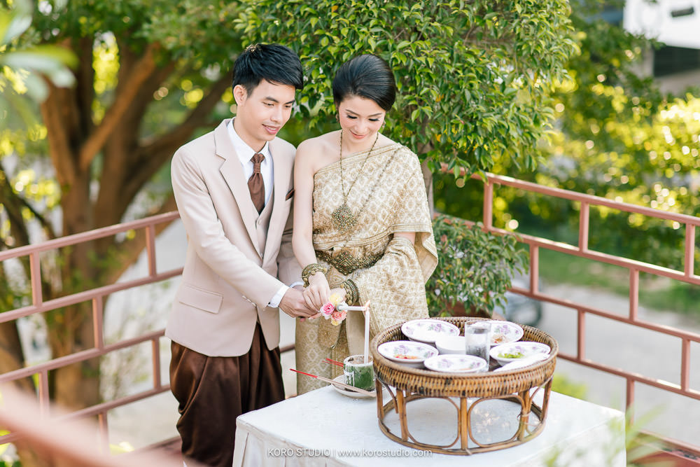 korostudio thai house wedding ceremony ruenjoawsao math ying 61 งานแต่งงานบ้านเรือนไทย พิธีไทย คุณแมท และคุณหญิง เรือนเจ้าสาว รัชวิภา | Thai Wedding Ceremony Math and Ying at Thai House Ruenjoawsao