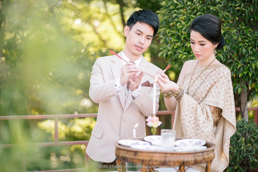 korostudio thai house wedding ceremony ruenjoawsao math ying 63 งานแต่งงานบ้านเรือนไทย พิธีไทย คุณแมท และคุณหญิง เรือนเจ้าสาว รัชวิภา | Thai Wedding Ceremony Math and Ying at Thai House Ruenjoawsao