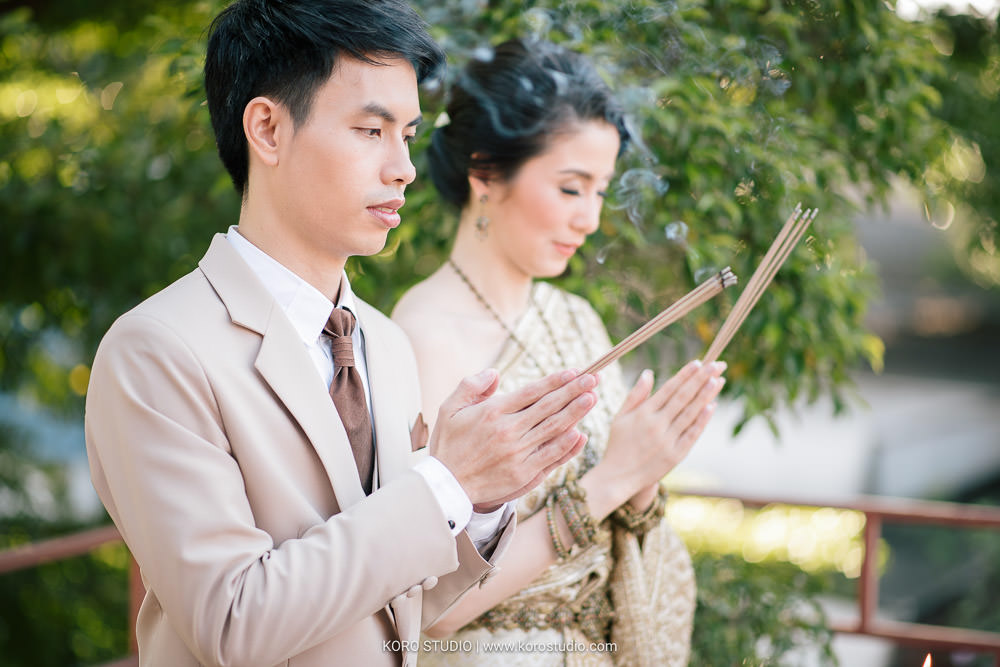 korostudio thai house wedding ceremony ruenjoawsao math ying 66 งานแต่งงานบ้านเรือนไทย พิธีไทย คุณแมท และคุณหญิง เรือนเจ้าสาว รัชวิภา | Thai Wedding Ceremony Math and Ying at Thai House Ruenjoawsao