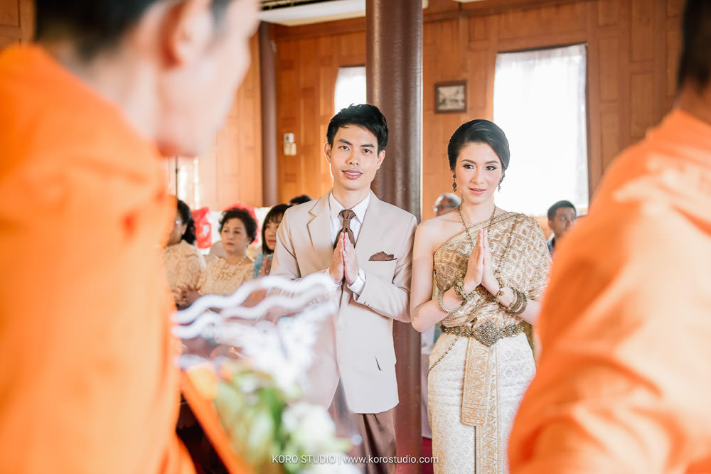 korostudio thai house wedding ceremony ruenjoawsao math ying 85 งานแต่งงานบ้านเรือนไทย พิธีไทย คุณแมท และคุณหญิง เรือนเจ้าสาว รัชวิภา | Thai Wedding Ceremony Math and Ying at Thai House Ruenjoawsao