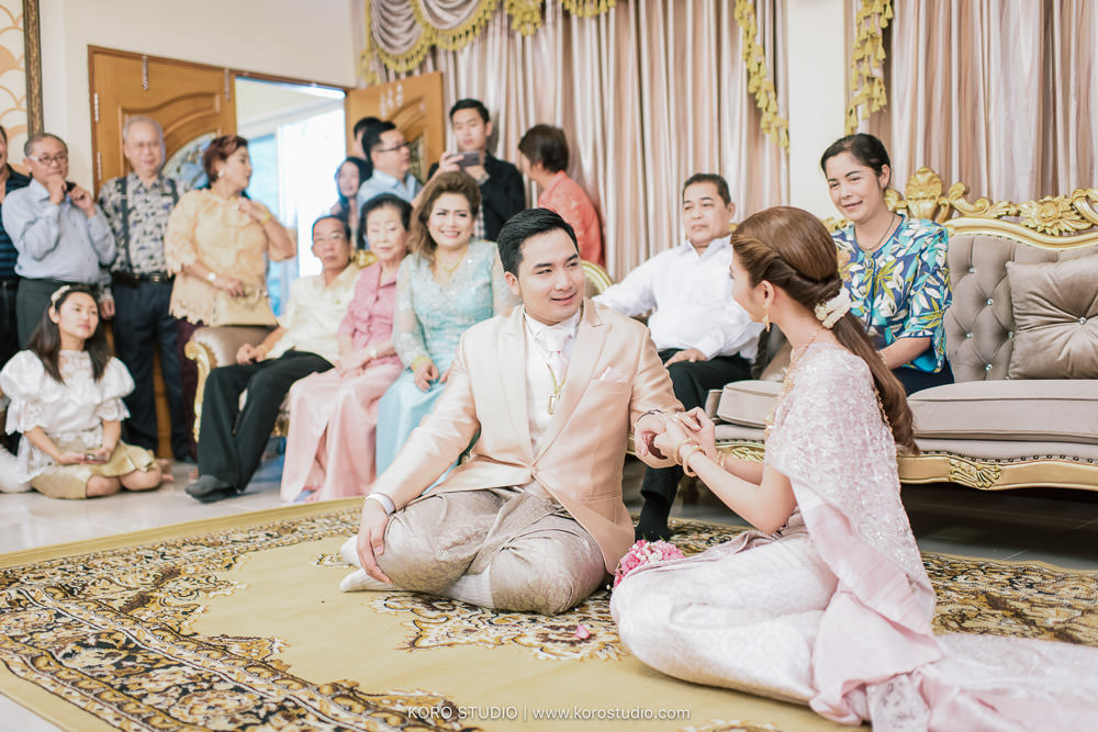 korostudio thai wedding ceremony tuey 102 Wedding at Home Thai Wedding Ceremony Supawee and Pangpichet | งานแต่งงานพิธีไทยคุณเตย และคุณวี