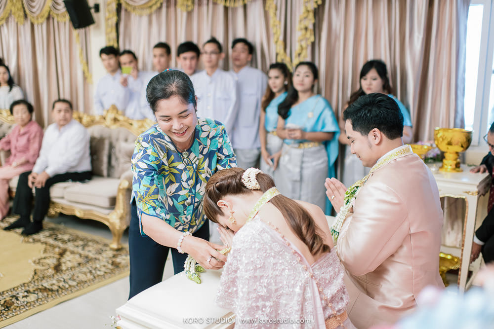 korostudio thai wedding ceremony tuey 106 Wedding at Home Thai Wedding Ceremony Supawee and Pangpichet | งานแต่งงานพิธีไทยคุณเตย และคุณวี