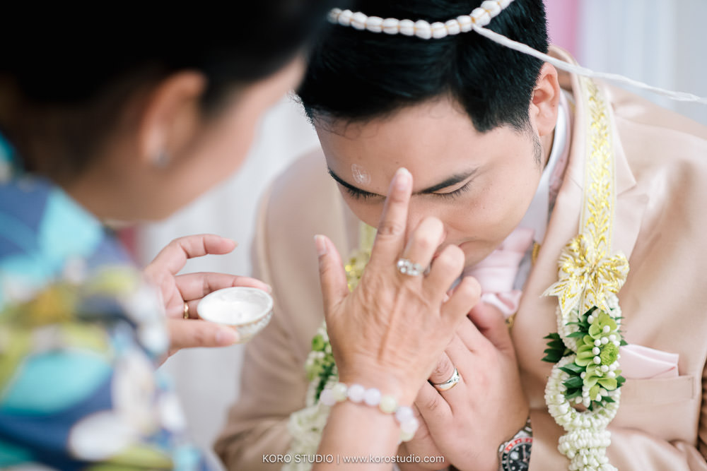 korostudio thai wedding ceremony tuey 108 Wedding at Home Thai Wedding Ceremony Supawee and Pangpichet | งานแต่งงานพิธีไทยคุณเตย และคุณวี