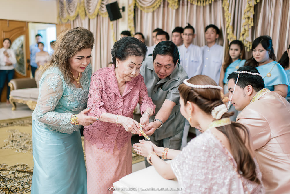 korostudio thai wedding ceremony tuey 111 Wedding at Home Thai Wedding Ceremony Supawee and Pangpichet | งานแต่งงานพิธีไทยคุณเตย และคุณวี
