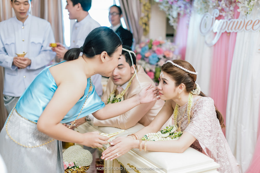 korostudio thai wedding ceremony tuey 113 Wedding at Home Thai Wedding Ceremony Supawee and Pangpichet | งานแต่งงานพิธีไทยคุณเตย และคุณวี