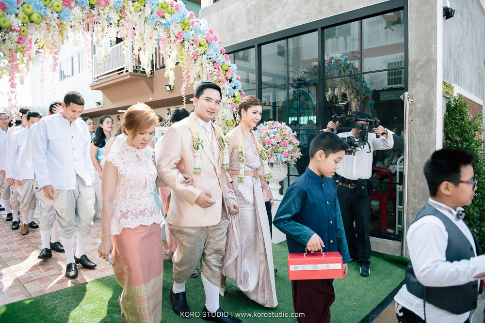 korostudio thai wedding ceremony tuey 117 Wedding at Home Thai Wedding Ceremony Supawee and Pangpichet | งานแต่งงานพิธีไทยคุณเตย และคุณวี