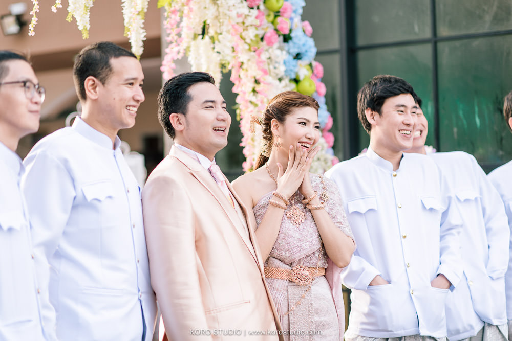 korostudio thai wedding ceremony tuey 43 Wedding at Home Thai Wedding Ceremony Supawee and Pangpichet | งานแต่งงานพิธีไทยคุณเตย และคุณวี