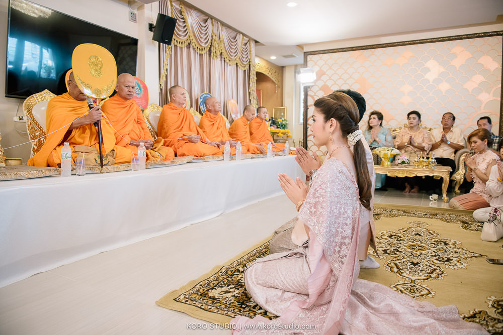 korostudio thai wedding ceremony tuey 51 Wedding at Home Thai Wedding Ceremony Supawee and Pangpichet | งานแต่งงานพิธีไทยคุณเตย และคุณวี