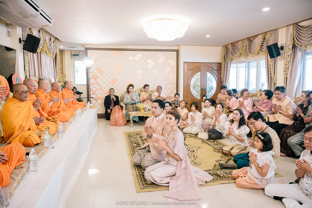 korostudio thai wedding ceremony tuey 57 Wedding at Home Thai Wedding Ceremony Supawee and Pangpichet | งานแต่งงานพิธีไทยคุณเตย และคุณวี