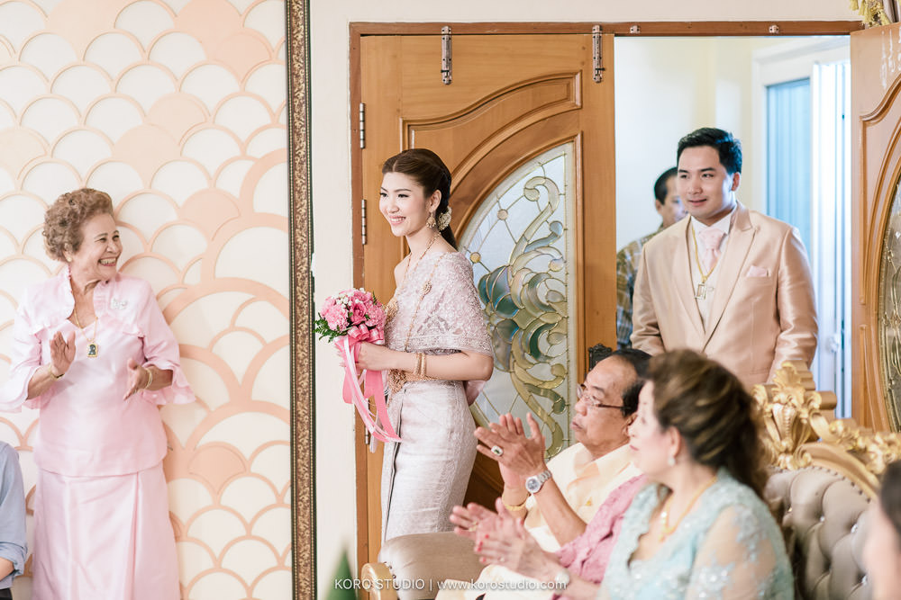 korostudio thai wedding ceremony tuey 78 Wedding at Home Thai Wedding Ceremony Supawee and Pangpichet | งานแต่งงานพิธีไทยคุณเตย และคุณวี