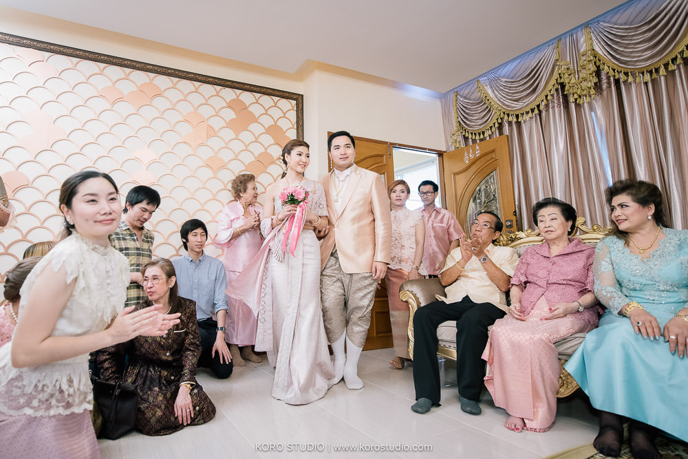 korostudio thai wedding ceremony tuey 79 Wedding at Home Thai Wedding Ceremony Supawee and Pangpichet | งานแต่งงานพิธีไทยคุณเตย และคุณวี