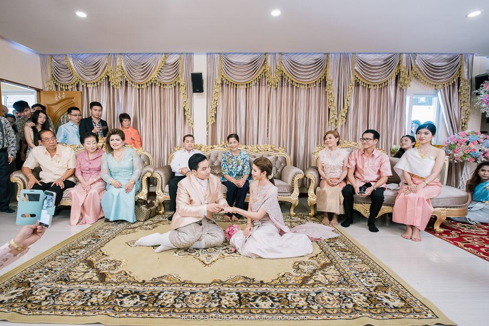 korostudio thai wedding ceremony tuey 95 Wedding at Home Thai Wedding Ceremony Supawee and Pangpichet | งานแต่งงานพิธีไทยคุณเตย และคุณวี