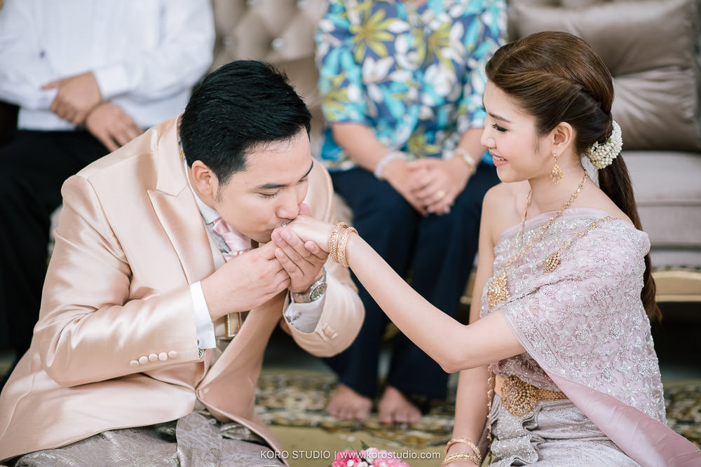 korostudio thai wedding ceremony tuey 98 Wedding at Home Thai Wedding Ceremony Supawee and Pangpichet | งานแต่งงานพิธีไทยคุณเตย และคุณวี