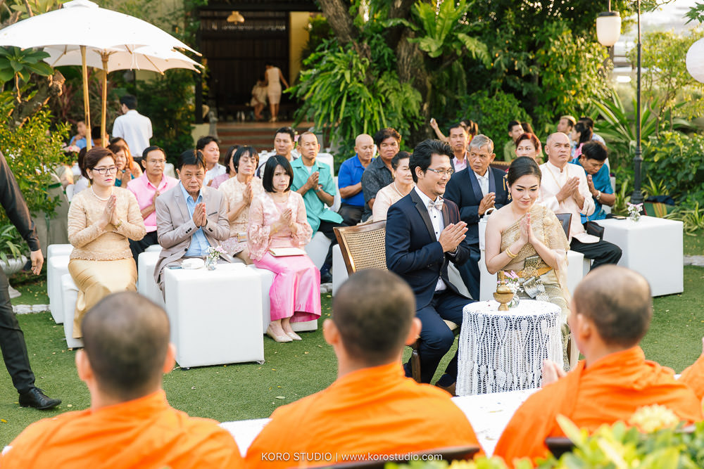 Praya Palazzo Wedding Ceremony Wayoon and Sarawut | งานแต่งงานพิธีไทย พระยาพาลาสโซ่