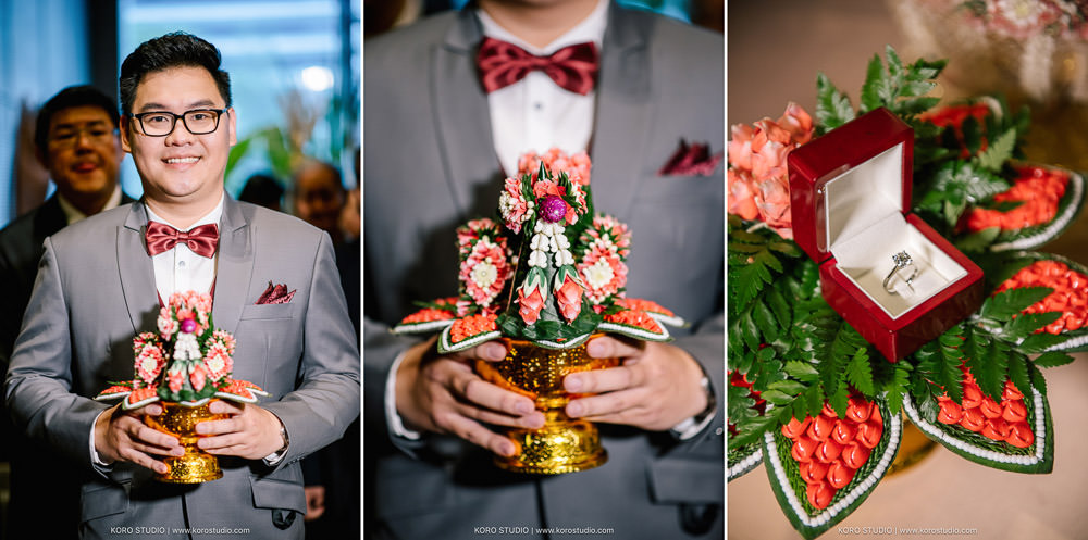 korostudio okura prestige bangkok wedding ceremony mint 19 The Okura Prestige Bangkok Hotel Thai Chinese Wedding Ceremony Mint and Gee | งานแต่งงาน พิธีแบบไทย และพิธีจีน ณ โรงแรมโอกุระ เพรสทีจ กรุงเทพ