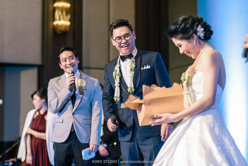 korostudio okura prestige bangkok wedding reception mint 189 The Okura Prestige Wedding Reception Mint and Gee | งานแต่งงานหมอมิ้นท์ และหมอจี โรงแรมโอกุระ เพรสทีจ