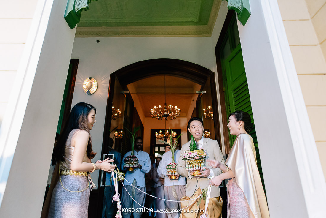korostudio wedding ceremony the house on sathorn tan 36 The House on Sathorn Thai Wedding Ceremony Tan and Christ from London