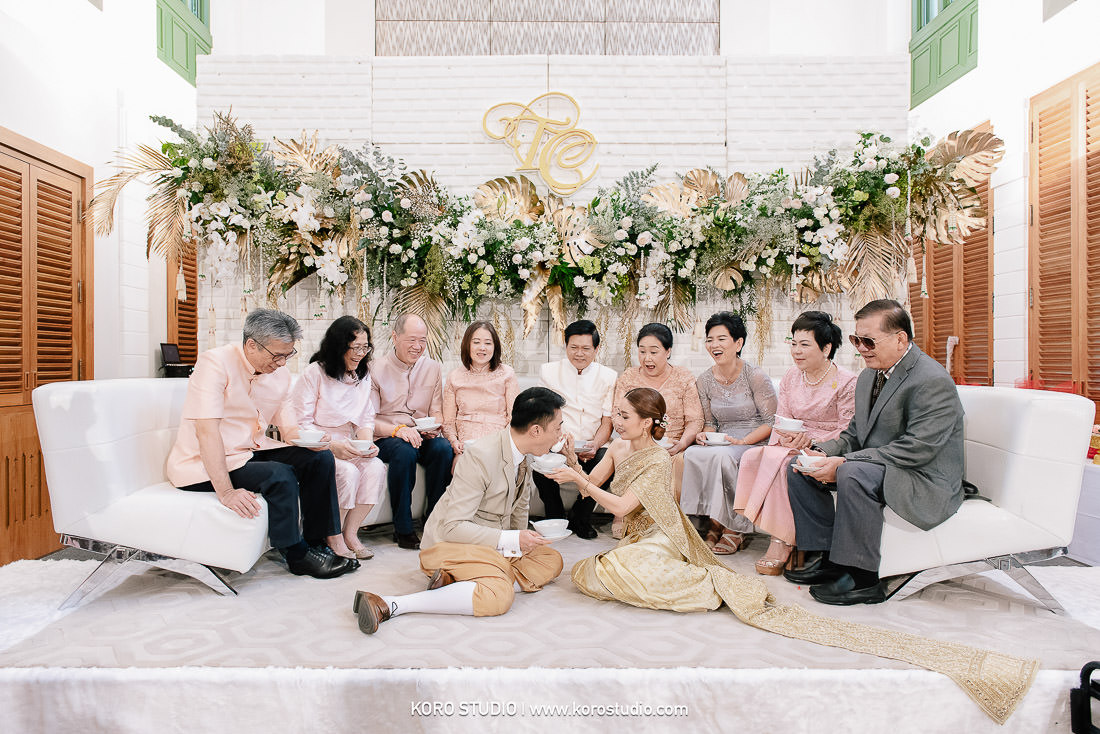 korostudio wedding ceremony the house on sathorn tan 83 The House on Sathorn Thai Wedding Ceremony Tan and Christ from London