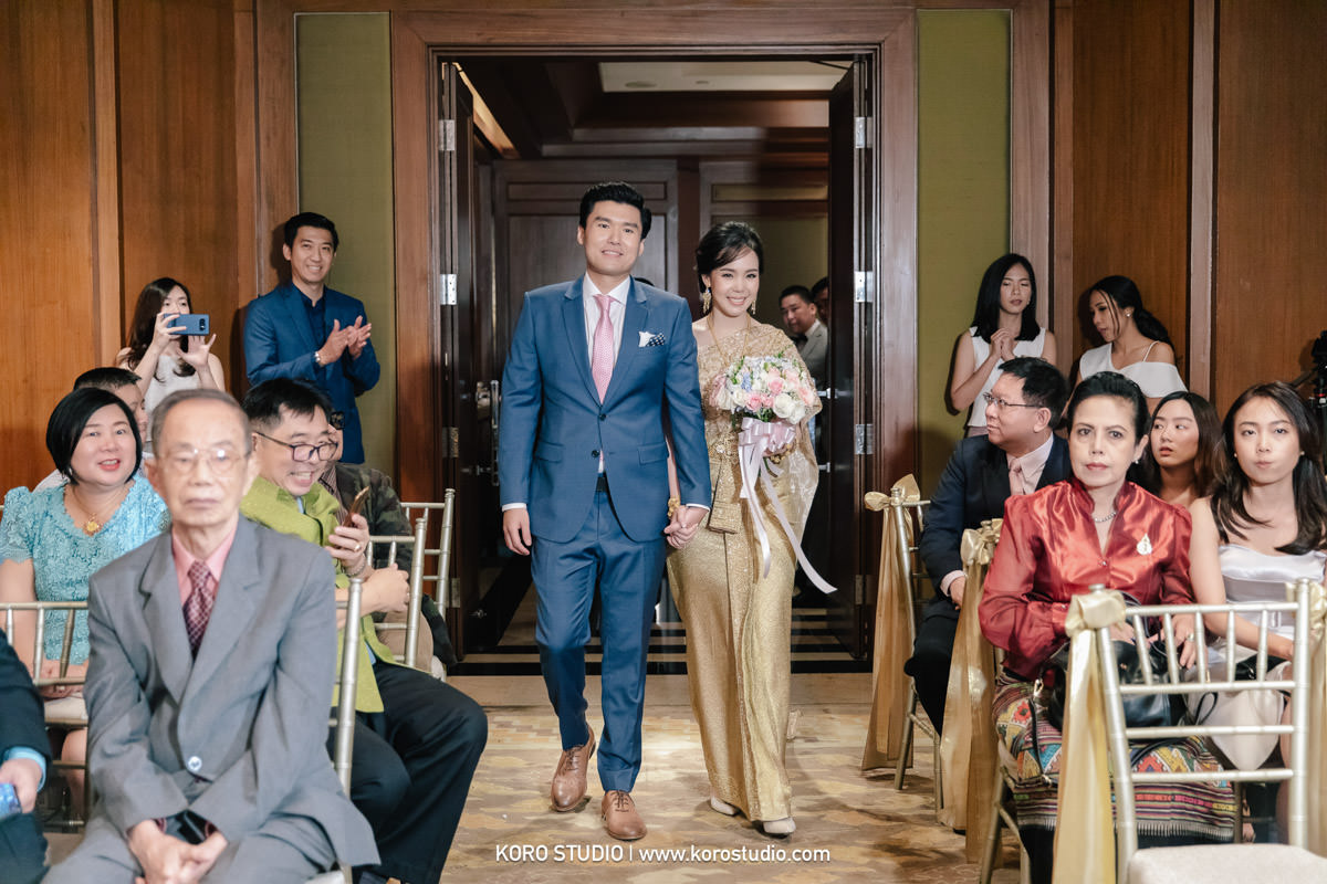 korostudio thai wedding ceremony phan peninsula bangkok 101 Peninsula Bangkok Hotel Thai Wedding Ceremony Phan and Up