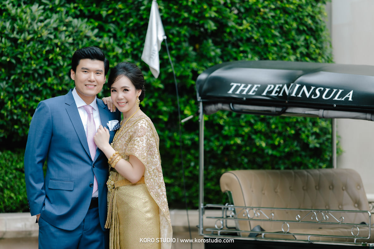 korostudio thai wedding ceremony phan peninsula bangkok 55 Peninsula Bangkok Hotel Thai Wedding Ceremony Phan and Up