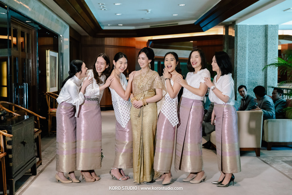 korostudio thai wedding ceremony phan peninsula bangkok 58 Peninsula Bangkok Hotel Thai Wedding Ceremony Phan and Up