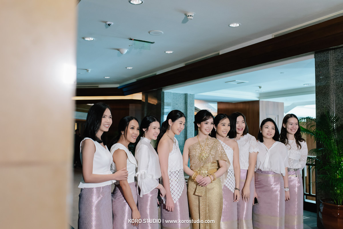 korostudio thai wedding ceremony phan peninsula bangkok 59 Peninsula Bangkok Hotel Thai Wedding Ceremony Phan and Up