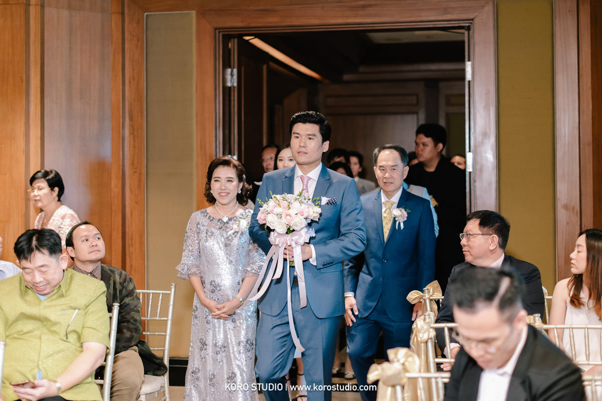 korostudio thai wedding ceremony phan peninsula bangkok 82 Peninsula Bangkok Hotel Thai Wedding Ceremony Phan and Up