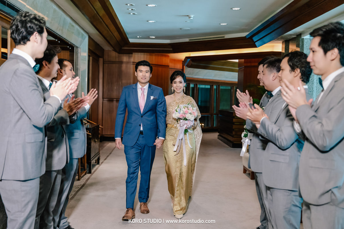 korostudio thai wedding ceremony phan peninsula bangkok 99 Peninsula Bangkok Hotel Thai Wedding Ceremony Phan and Up